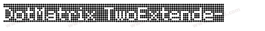 DotMatrix TwoExtende字体转换